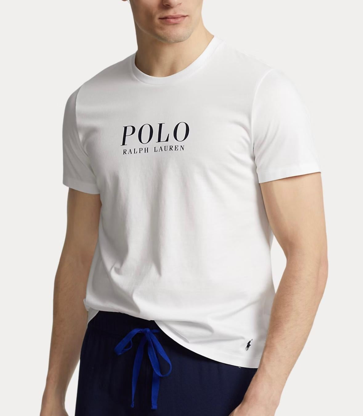 T-Shirt Polo Ralph Lauren con ricamo e logo stampato uomo