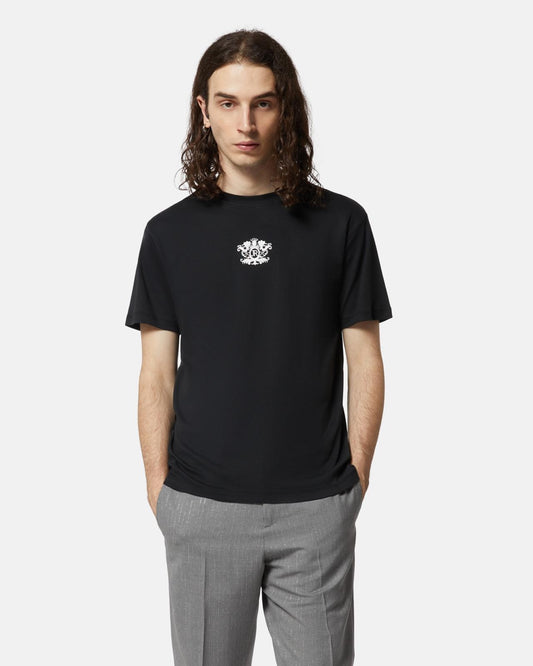 T-Shirt John Richmond con ricamo a contrasto uomo