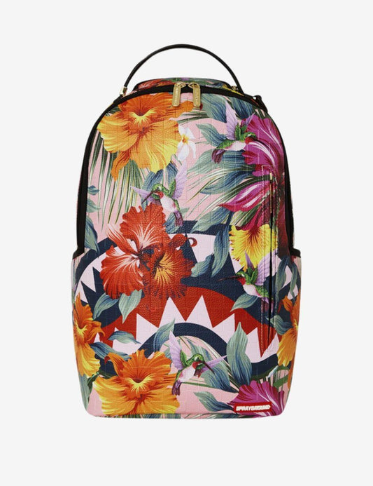 Zaino Sprayground rosa floral humming dlxsv backpack