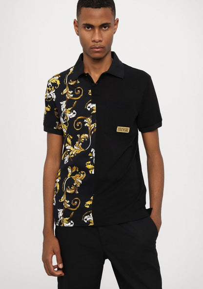 Polo Versace Jeans Couture "Outline Barocco" uomo