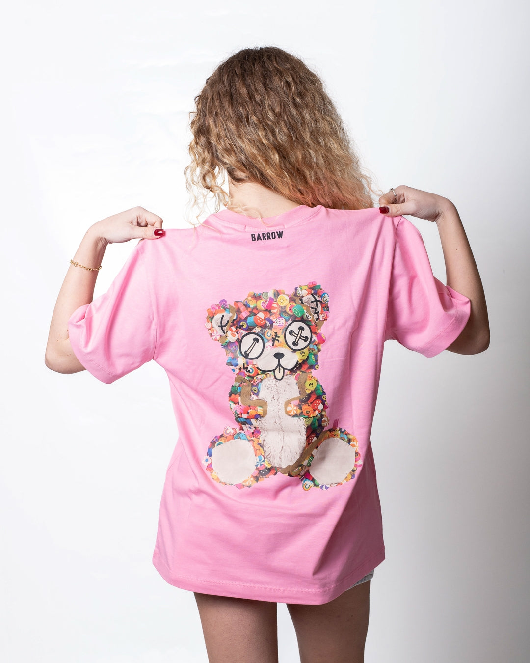 T-Shirt Barrow con stampa "Teddy Candy"