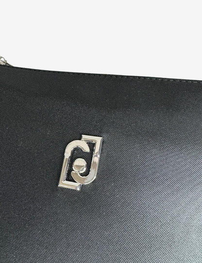 Pochette Liu Jo con logo in metallo uomo