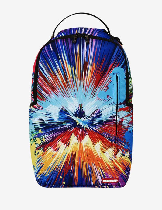 Zaino Sprayground fucsia color explosion dlxsr backpack