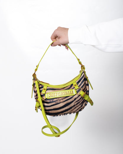 Borsa Just Cavalli satin "Foulard Cage" donna