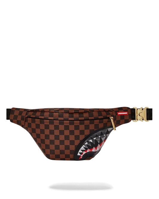 Marsupio Sprayground marrone lenticular effects crossbody