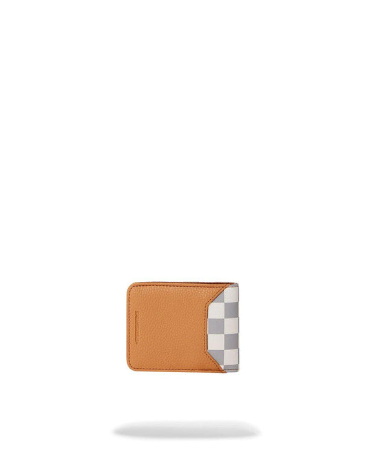 Portafoglio Sprayground bianco Henny latte elastic bi-fold wallet