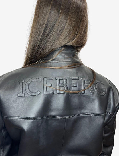 Giubbotto in pelle Iceberg donna