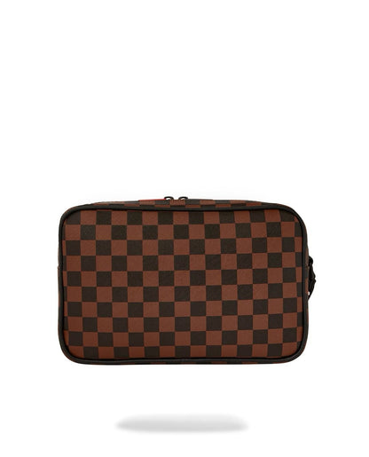 Pochette e beauty Sprayground marrone machine Francaise toiletry