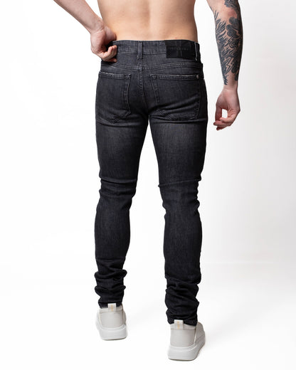 Jeans John Richmond skinny con logo frontale uomo