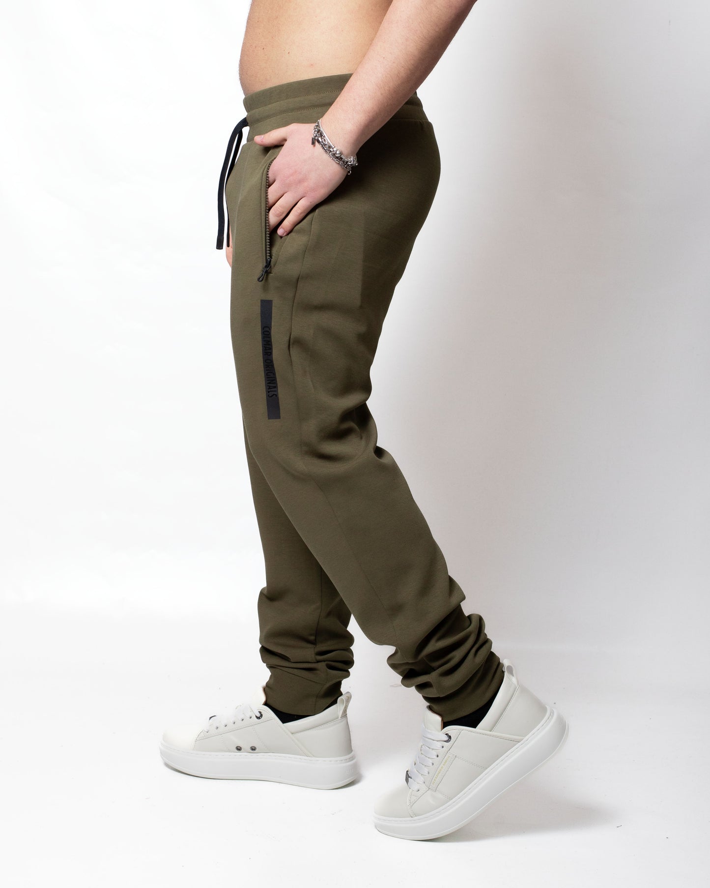 Pantalone Colmar in felpa "Transfer Logo Shiny" uomo