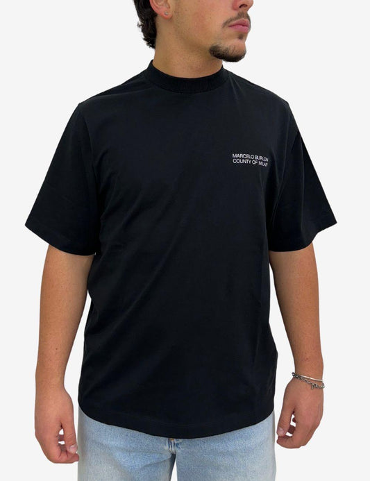 T-Shirt Marcelo Burlon stampata uomo