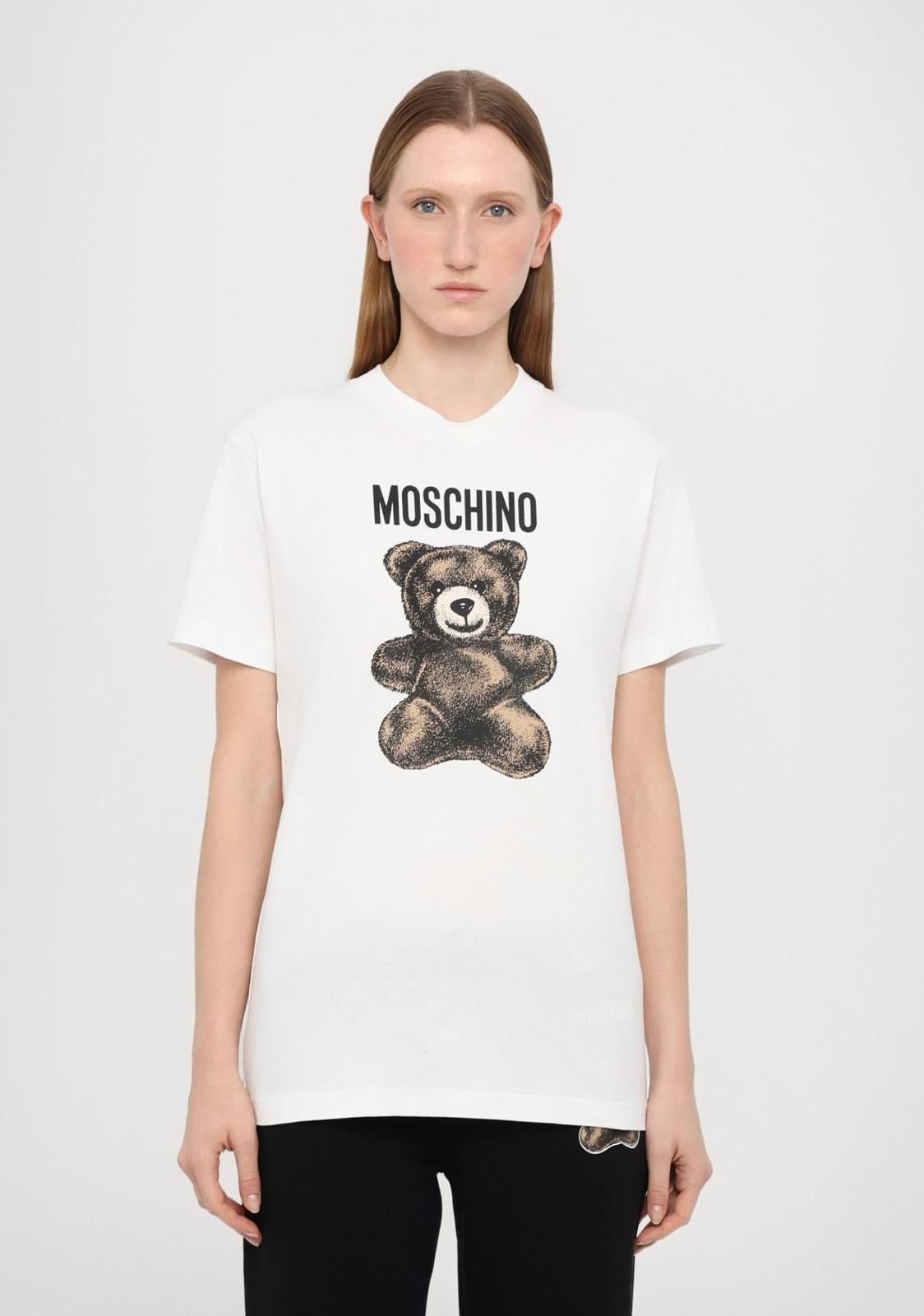 T-Shirt Moschino con maxi stampa "Teddy Bear"