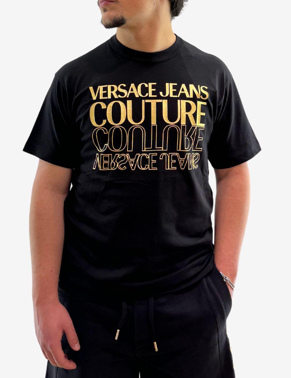 T-Shirt Versace Jeans Couture stampata uomo