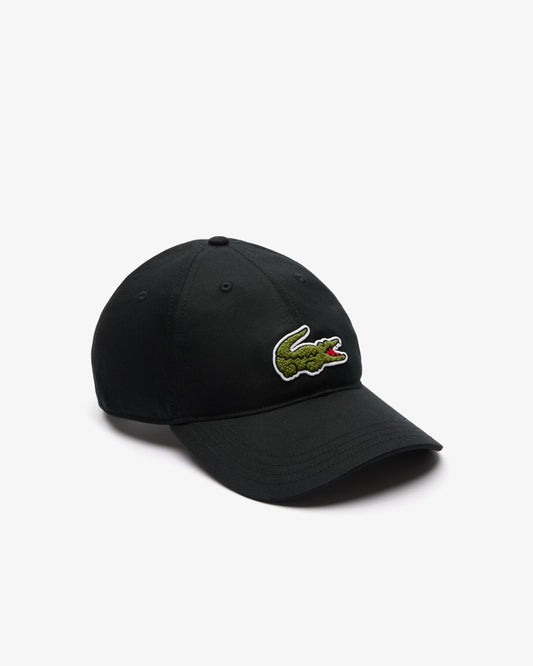 Cappello Lacoste con badge coccodrillo