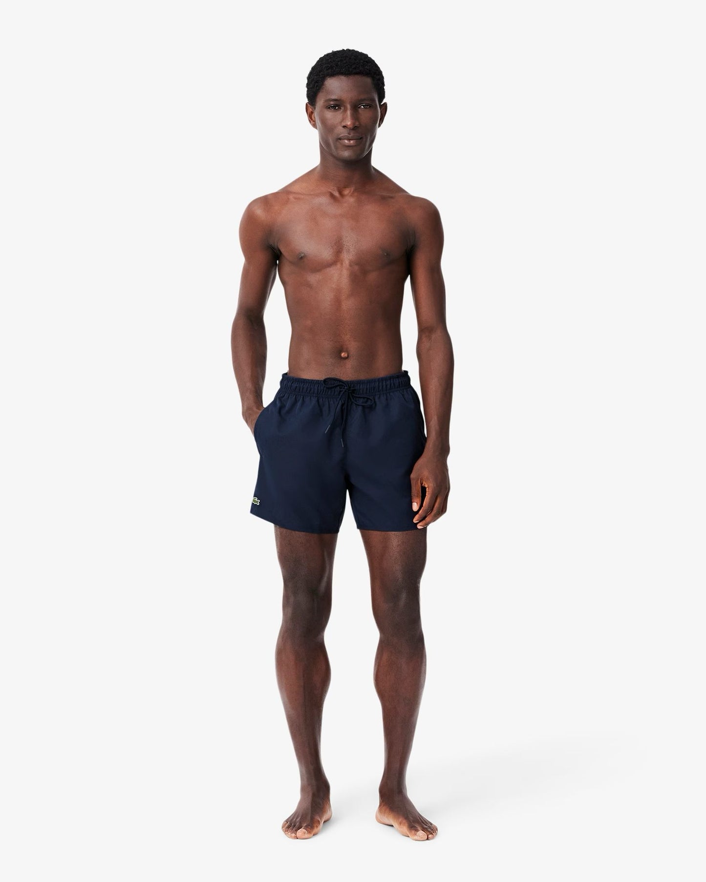 Boxer mare Lacoste "Monochrome Swim" uomo