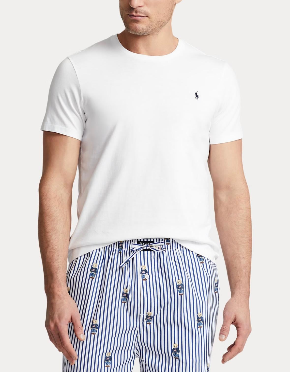 T-Shirt Polo Ralph Lauren basic con logo ricamato uomo