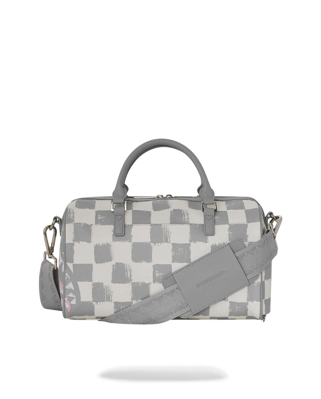 Borsa Sprayground bianco vanquish cream mini duffle