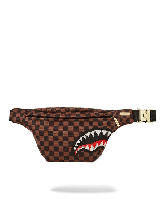 Marsupio Sprayground marrone knit sharks in paris 2.0 savvy crossbody