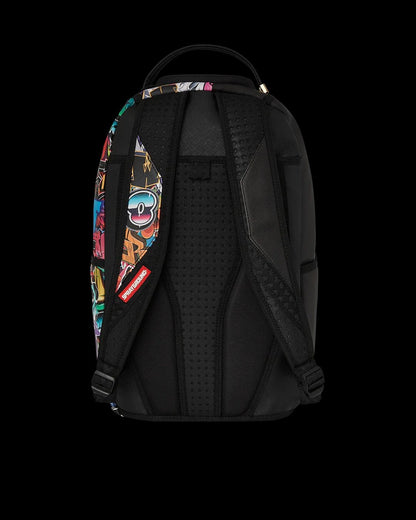 Zaino Sprayground nero half graf lipstick backpack