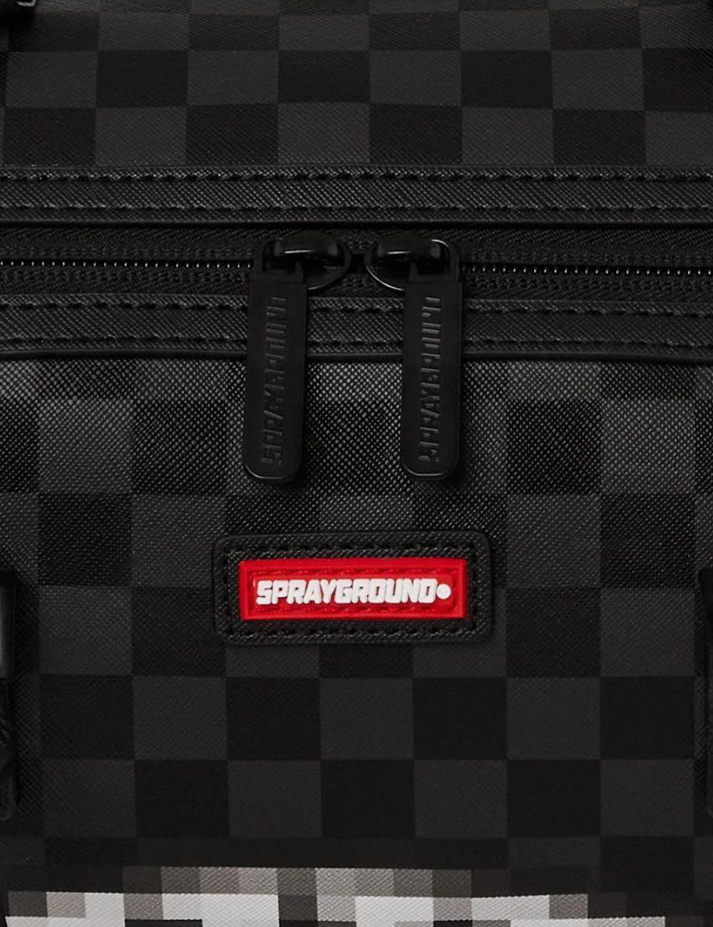 Borsa Sprayground nero censored mini duffle