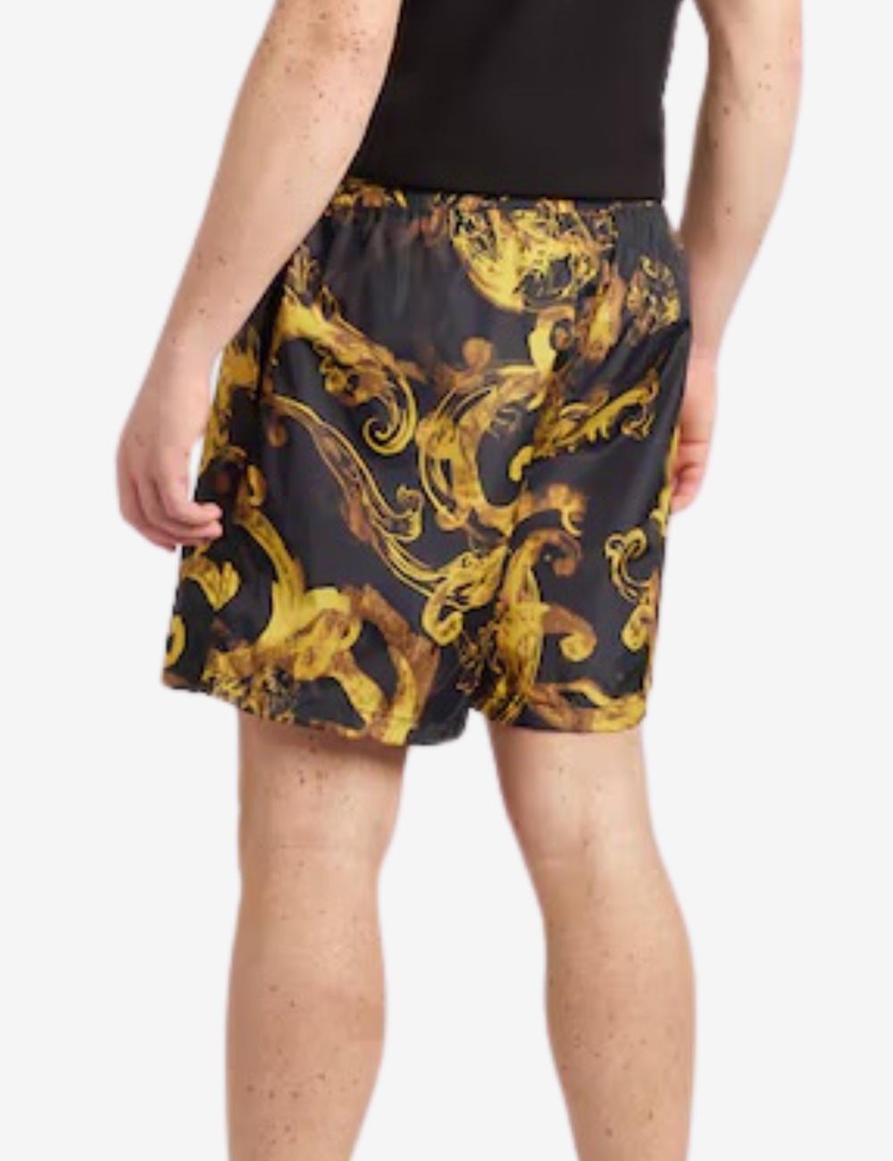 Boxer mare Versace Jeans Couture con stampa baroque all-over uomo