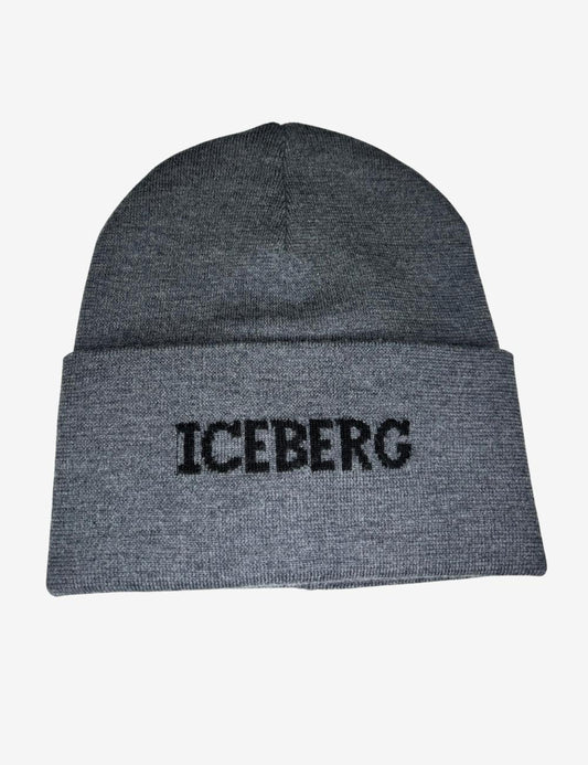 Cappello Iceberg in maglia logato