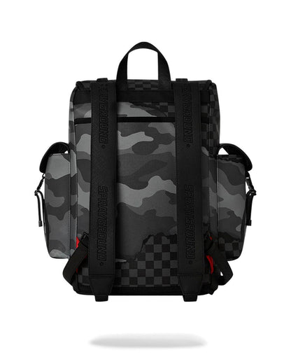 Zaino Sprayground nero 3AM riptide Monte Carlo dlxsv backpack