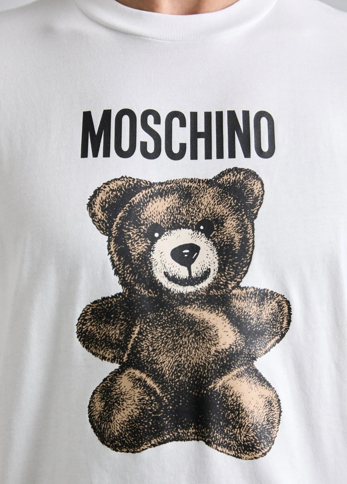 T-Shirt Moschino con maxi stampa "Teddy Bear"