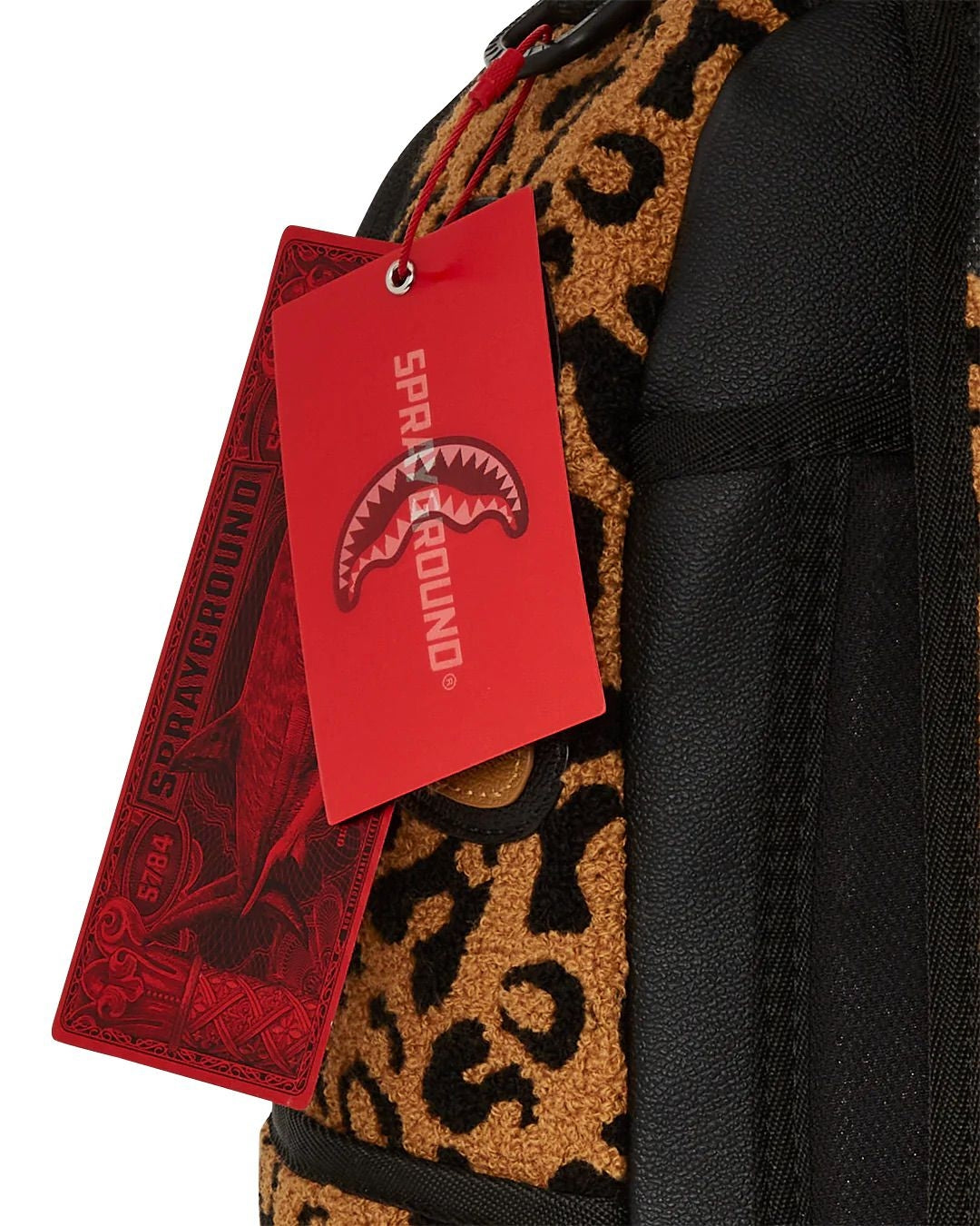 Zaino Sprayground marrone chenille cheetah backpack