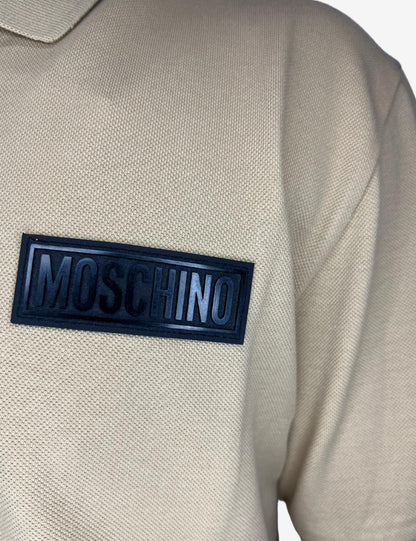 Polo Moschino logata uomo