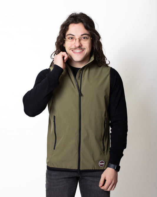 Gilet Colmar impermeabile in softshell uomo