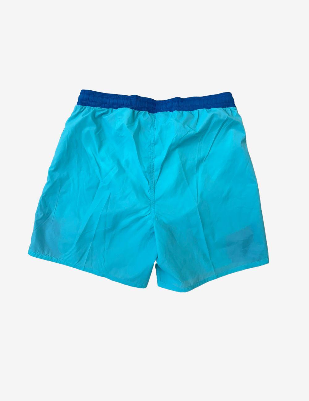 Costume boxer Richmond X bicolor con bande laterali uomo