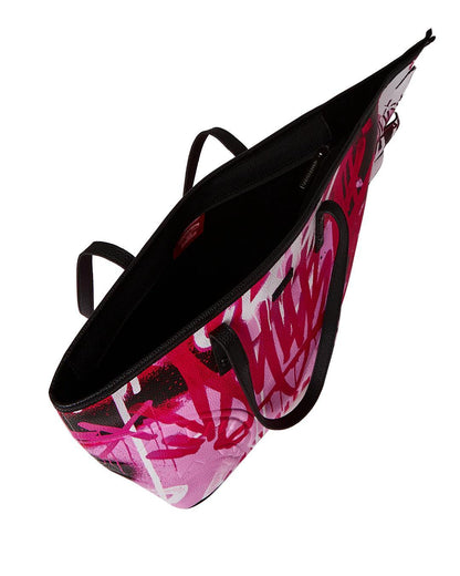 Borsa Sprayground fuxia afterglow skyglow wing tote