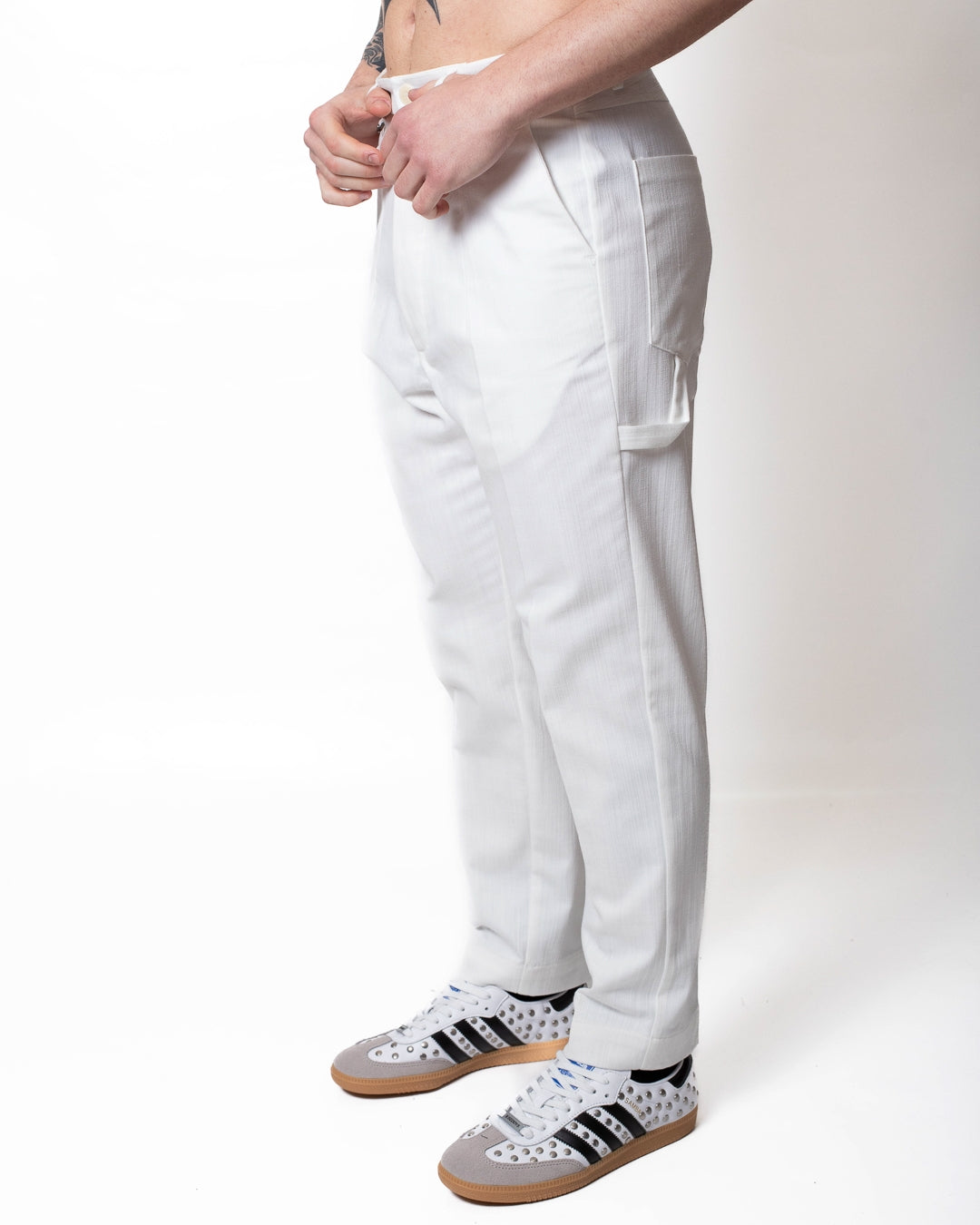 Pantalone Gaelle chino con patch uomo