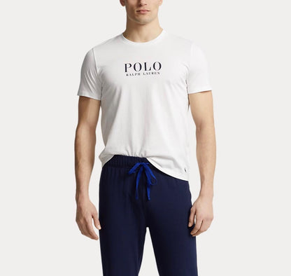 T-Shirt Polo Ralph Lauren con ricamo e logo stampato uomo