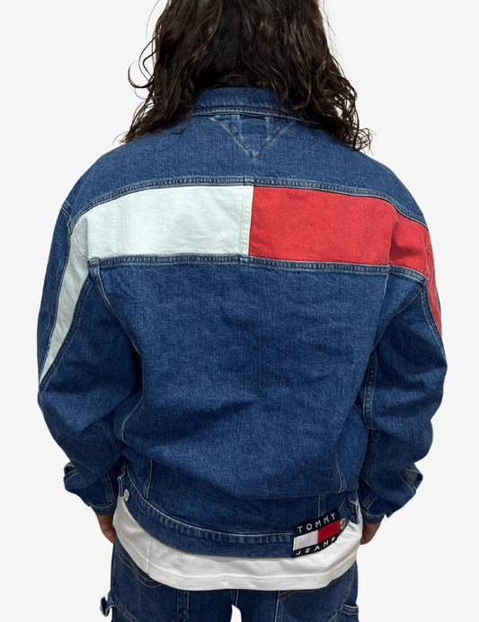 Giubbotto Tommy Jeans in denim uomo