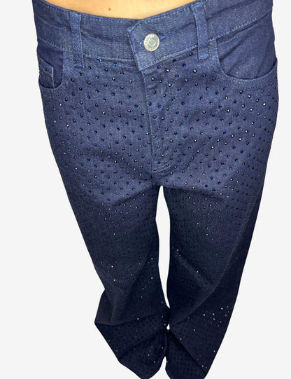 Jeans Twinset Actitude in full strass donna