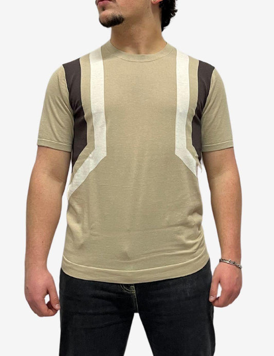 T-Shirt Liu Jo in maglia "Stripes" uomo