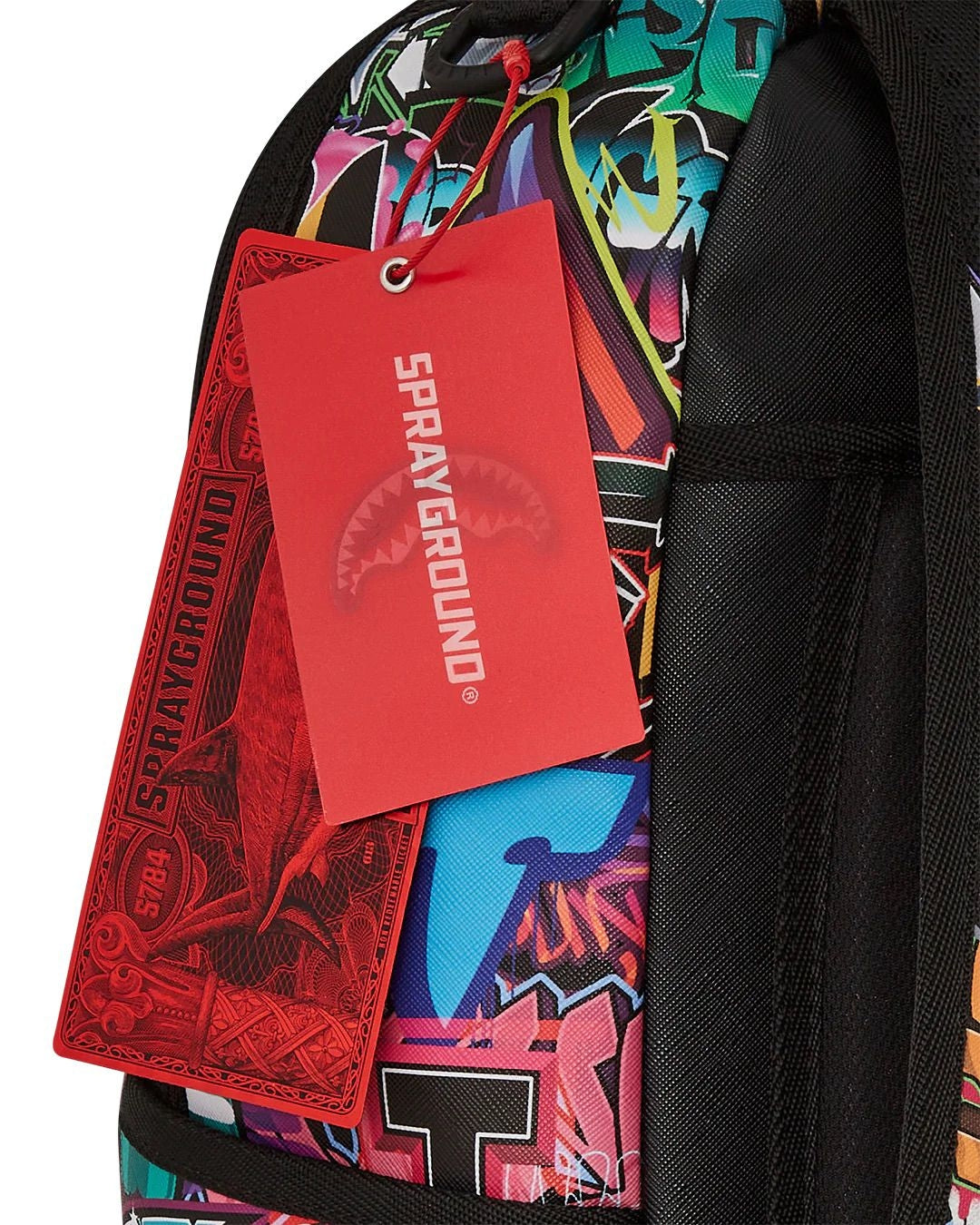 Zaino Sprayground nero half graf lipstick backpack