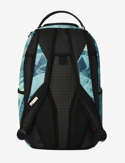 Zaino Sprayground blu blue liquid shark dlxsv backpack