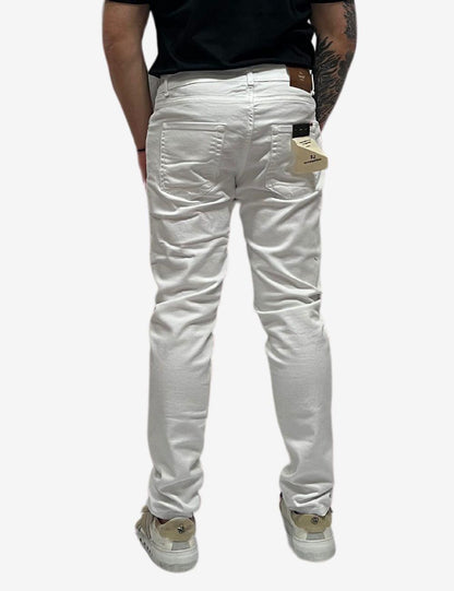 Jeans Liu Jo bianco con strappi uomo