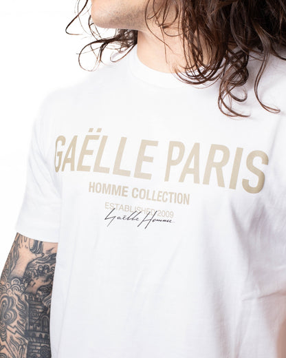 T-Shirt Gaelle con stampa "Gaelle Paris" uomo