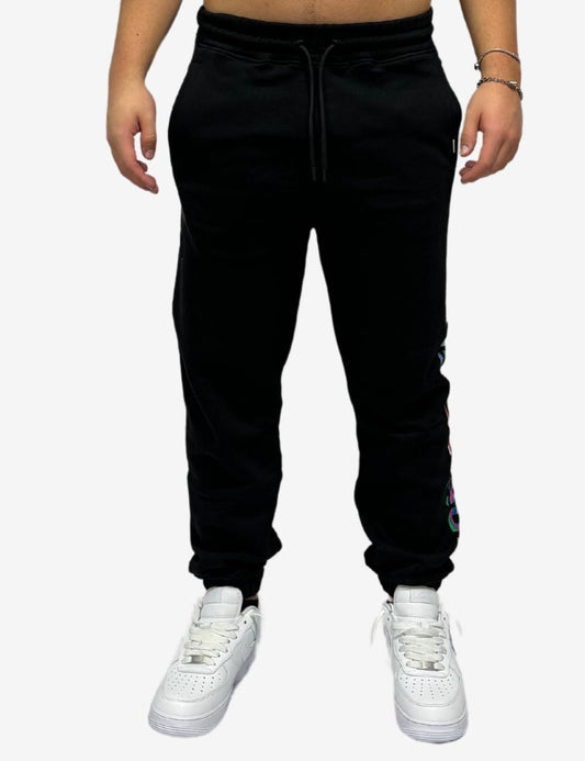 Pantalone Sprayground con logo multicolor uomo